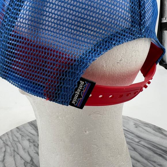 Patagonia Hat Mens One Size Mesh Back Adjustable Snapback Trucker Baseball Cap - Picture 6 of 13